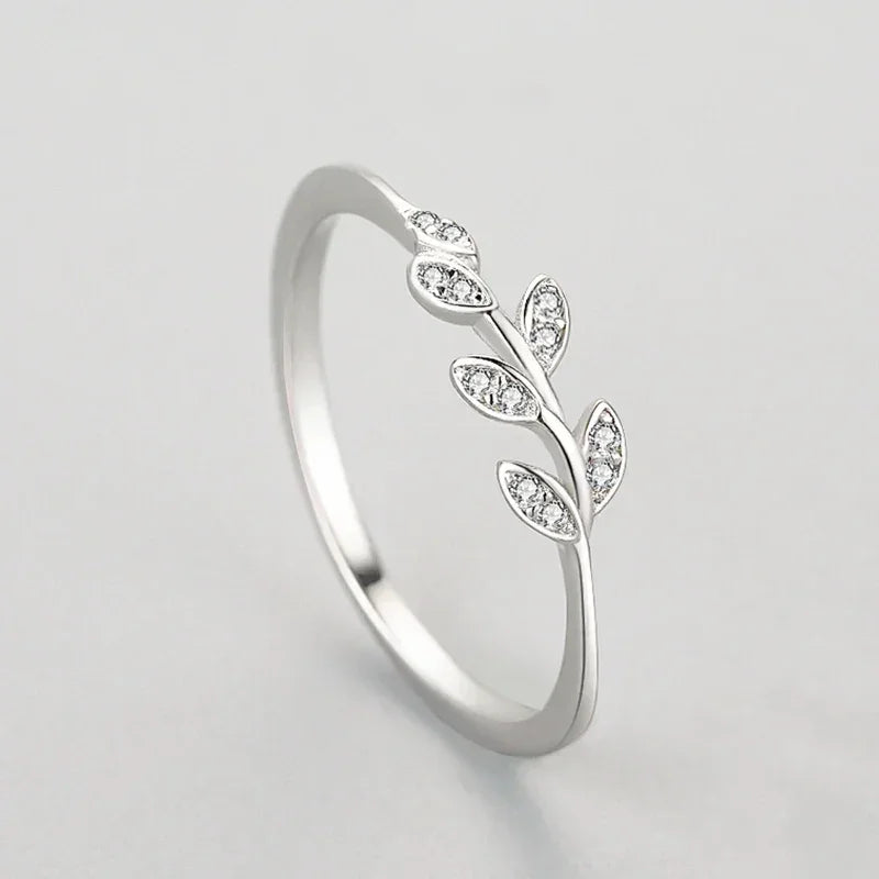 Nature's Whisper Zircon Ring - TM & Co. Jewels