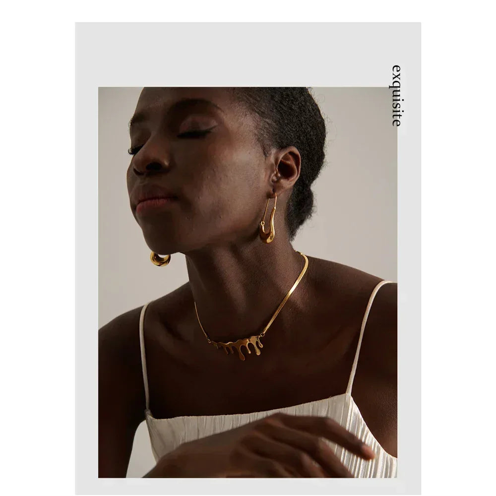 Stella Splash Minimalist Drops - TM & Co. Jewels