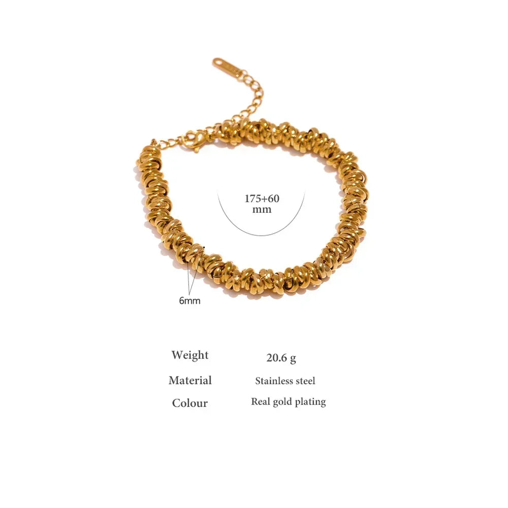 Urban Wave Bangle Waterproof - TM & Co. Jewels