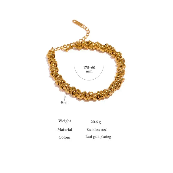 Urban Wave Bangle Waterproof - TM & Co. Jewels