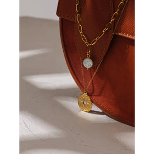 Nova Layered Pendant - TM & CO. JEWELS 