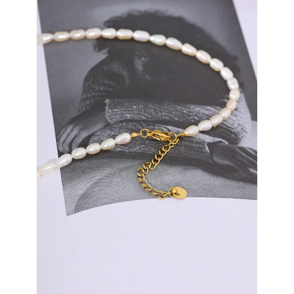 Lunar Pearl Choker