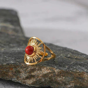 Scarlet Glow Ring - TM & Co. Jewels