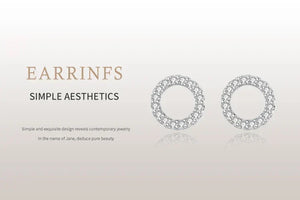 Classic Clear Spark Studs - TM & Co. Jewels