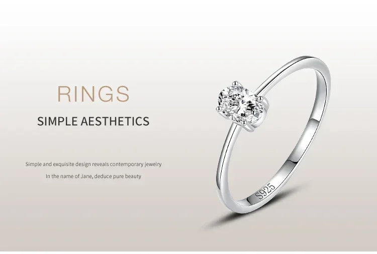 Elegant Oval Radiance Ring - TM & Co. Jewels