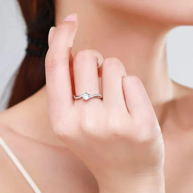 Pure Luster Engagement Band - TM & Co. Jewels