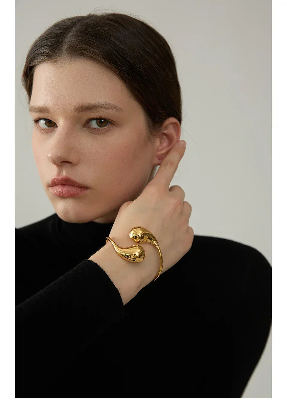 Luxe Drop Adjustable Bangle - TM & Co. Jewels