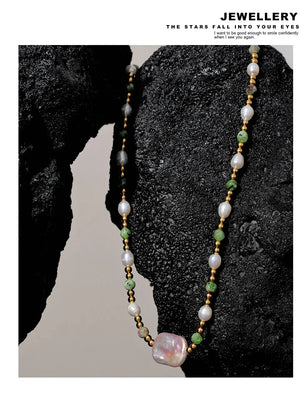 Terra Pearl Necklace - TM & CO. JEWELS 