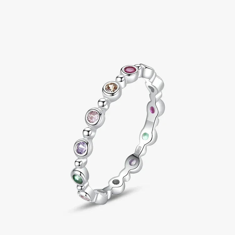 Prism Bubbles Zircon Ring - TM & Co. Jewels