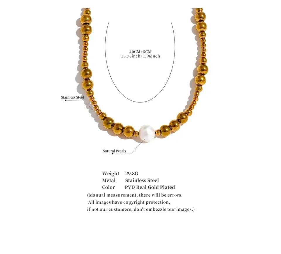 Ocean Luxe Necklace - TM & Co. Jewels