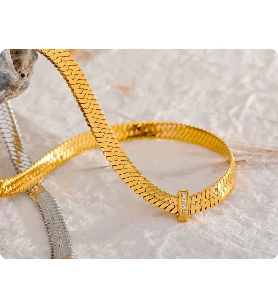 Serpent Glow Necklace - TM & Co. Jewels