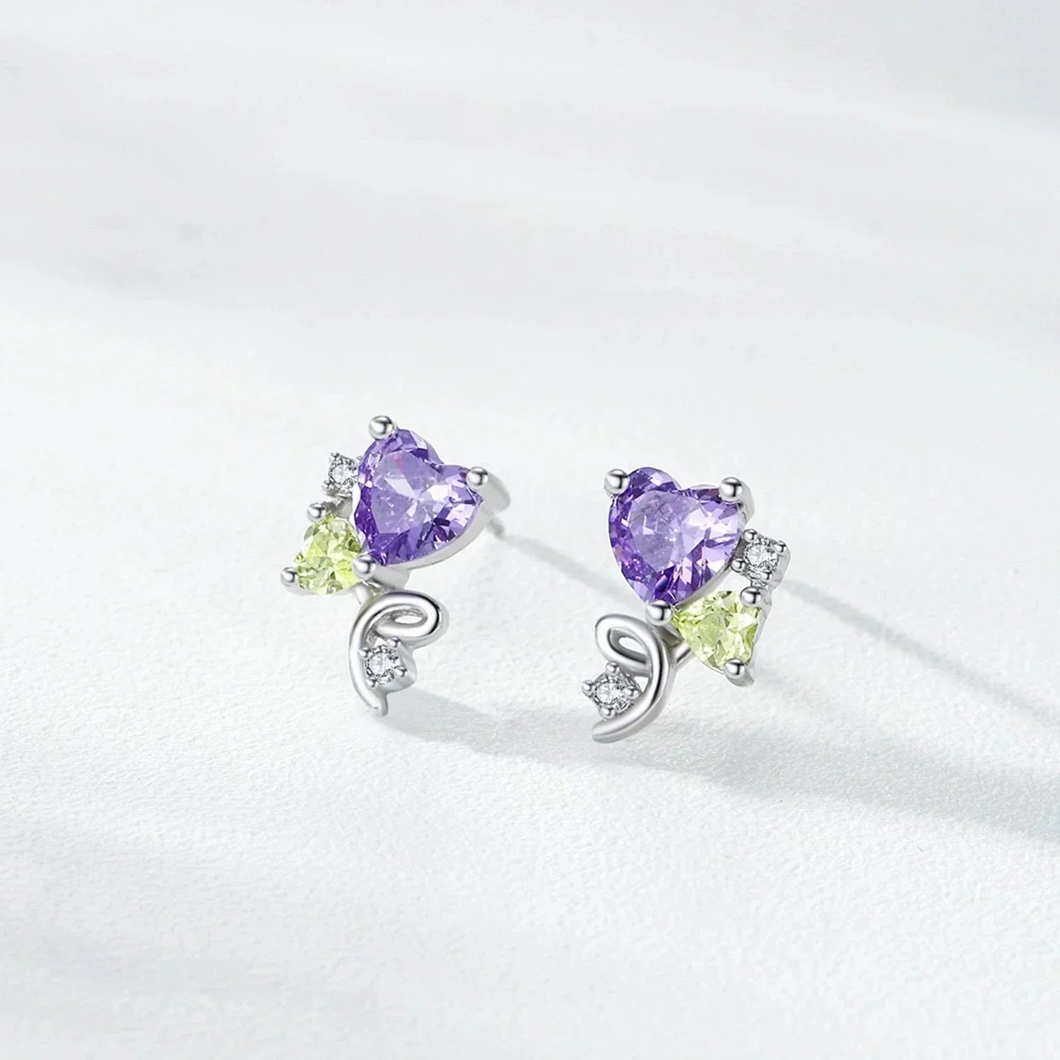 Emma’s Heart Glow Earrings - TM & Co. Jewels