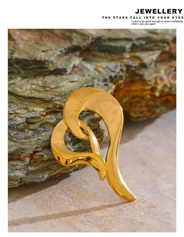 Classic Heart Brooch - TM & CO. JEWELS 