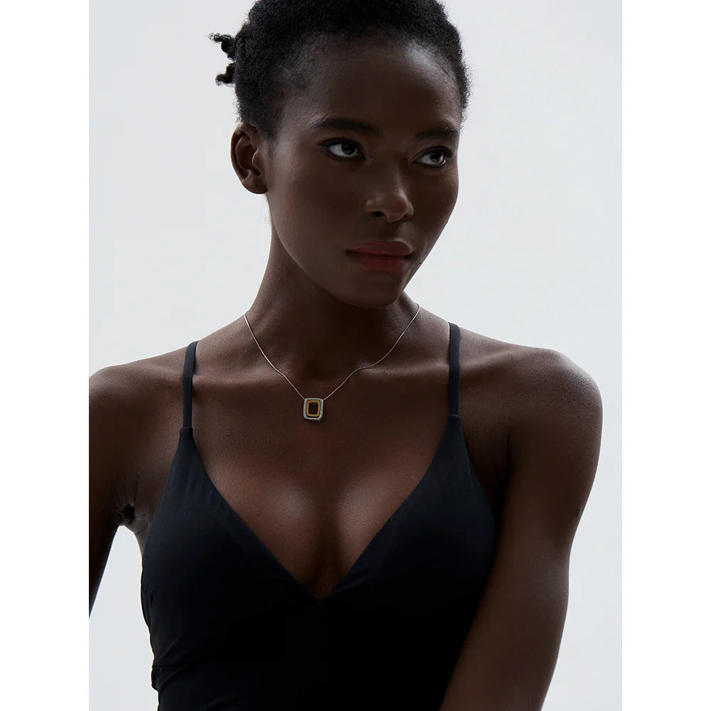 Collier Essence à double couche