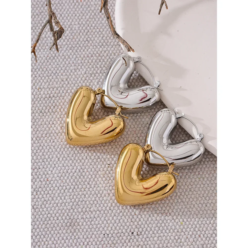 Eternal Love Chunky Hoops - TM & Co. Jewels