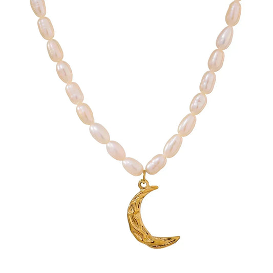 Lunar Pearl Choker