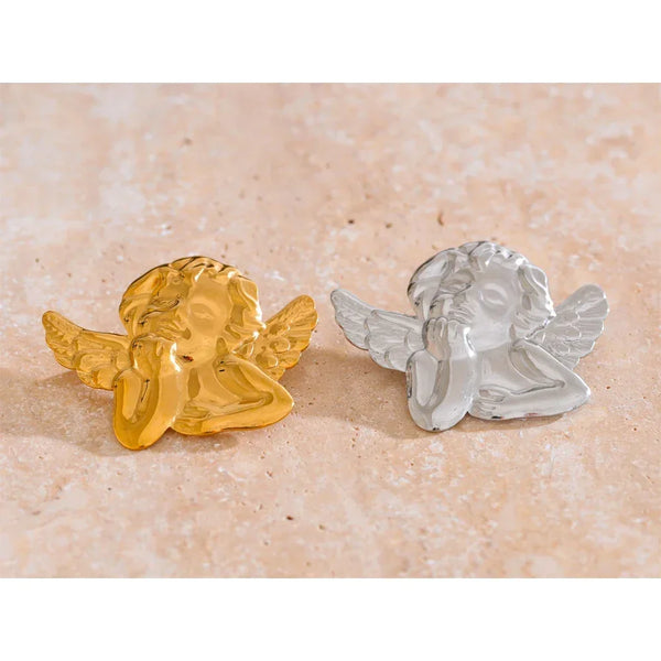 Seraph Portrait Brooch - TM & CO. JEWELS 