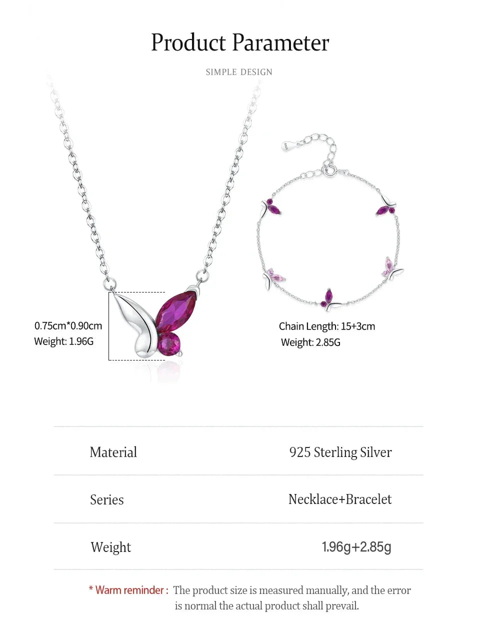 Twilight Butterfly Set - TM & Co. Jewels