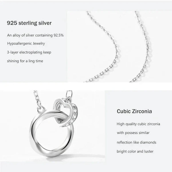 Heart bound Necklace - TM & Co. Jewels