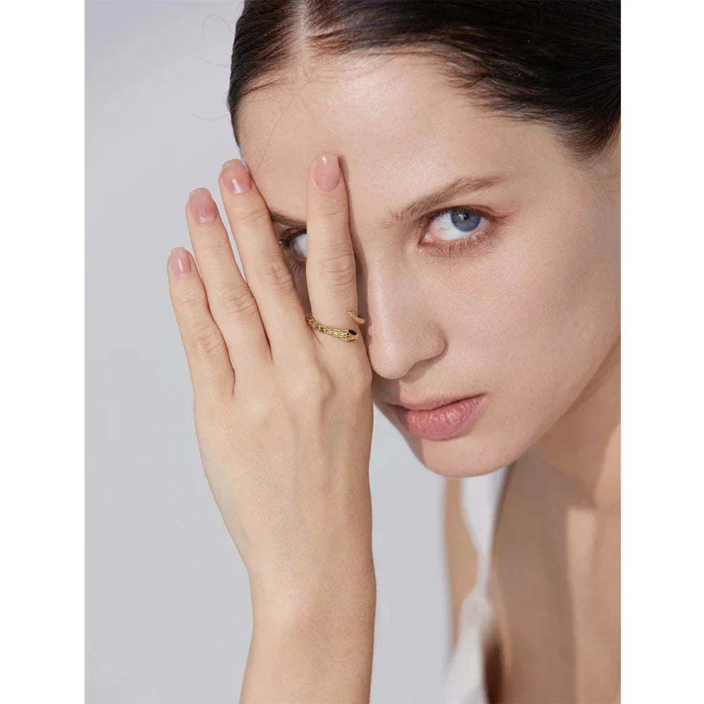 Charm Gold Waterproof Ring - TM & Co. Jewels