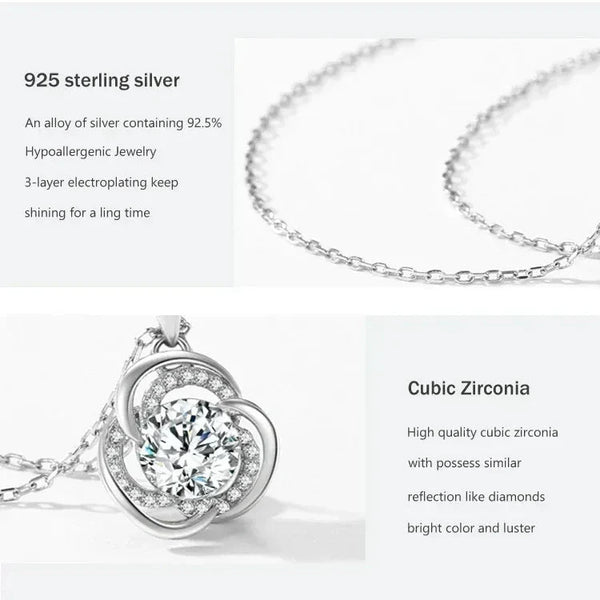 Blossom Brilliance Necklace - TM & CO. JEWELS 
