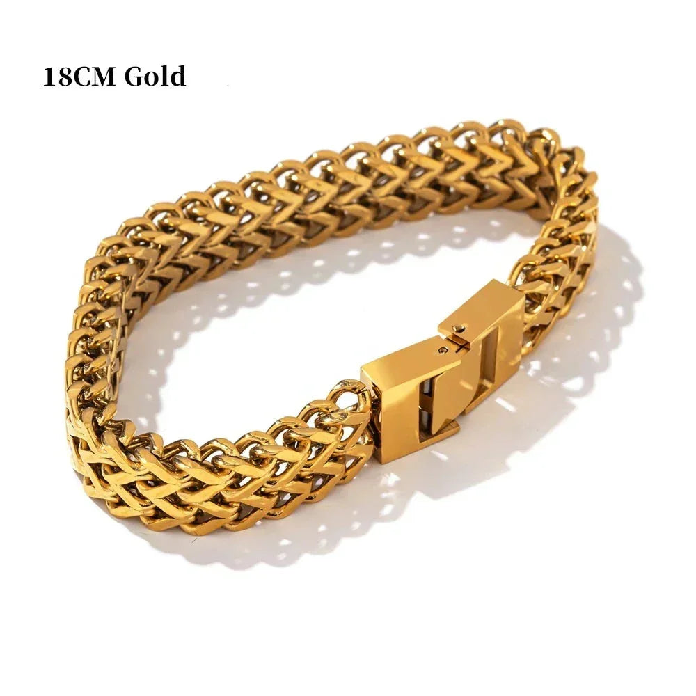 Timeless Cuban Heavy Metal Bracelet - TM & Co. Jewels