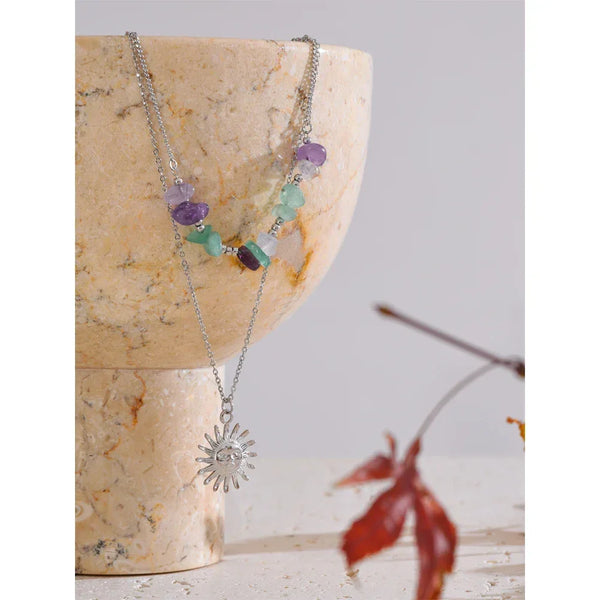 Aura of Sol Necklace - TM & CO. JEWELS 