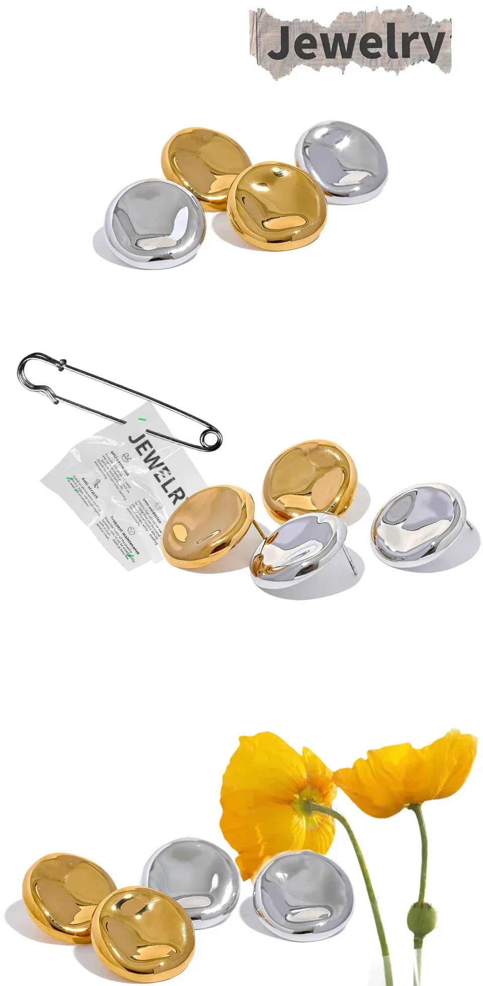 Chic Gleam Studs - TM & Co. Jewels