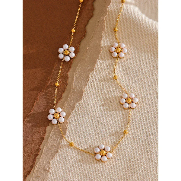 Blossom & Pearl Strand - TM & CO. JEWELS 