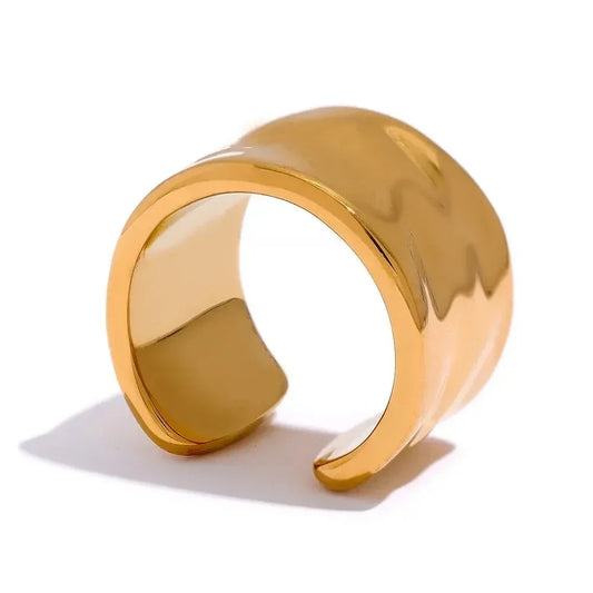 Golden Horizon Geometry Ring - TM & Co. Jewels