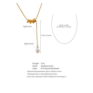 Pearl Cascade Necklace - TM & Co. Jewels