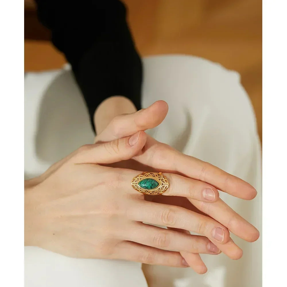 Emerald Essence Ring - TM & Co. Jewels
