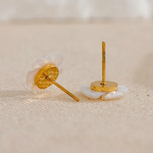Shell Petal Earrings - TM & Co. Jewels