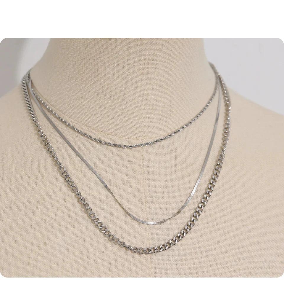 Golden Harmony Layered Necklace - TM & Co. Jewels