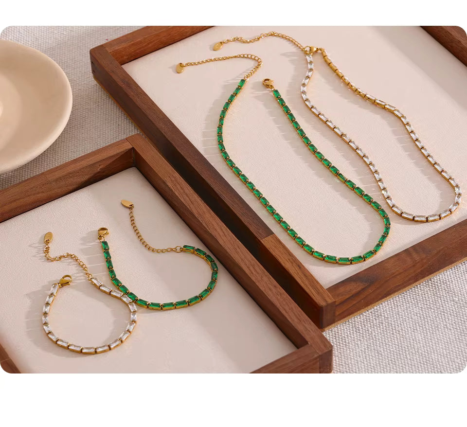 Gardenia Cascade Set