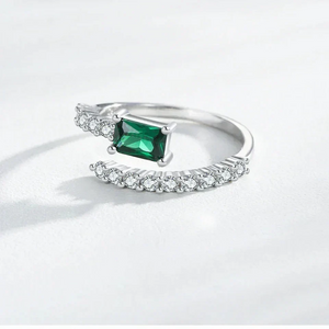 Green Gleam Adjustable Band - TM & Co. Jewels