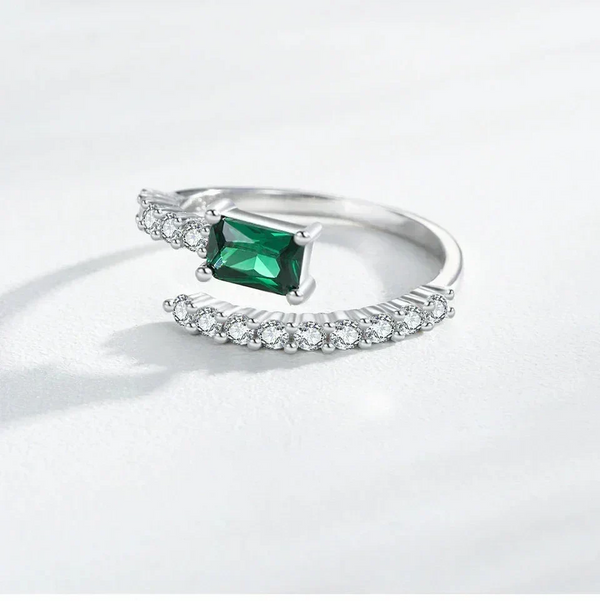 Green Gleam Adjustable Band - TM & Co. Jewels