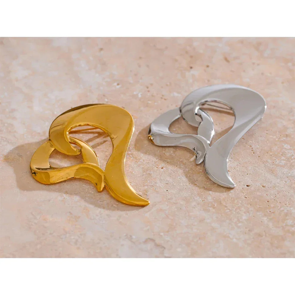 Classic Heart Brooch