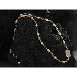 Terra Pearl Necklace - TM & CO. JEWELS 