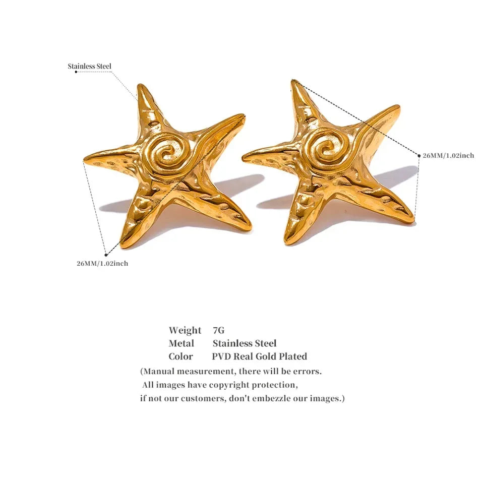Twinkle Star Earrings - TM & Co. Jewels