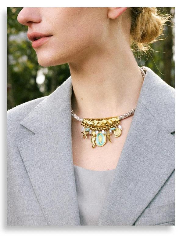Seashell Serenity Necklace - TM & CO. JEWELS 