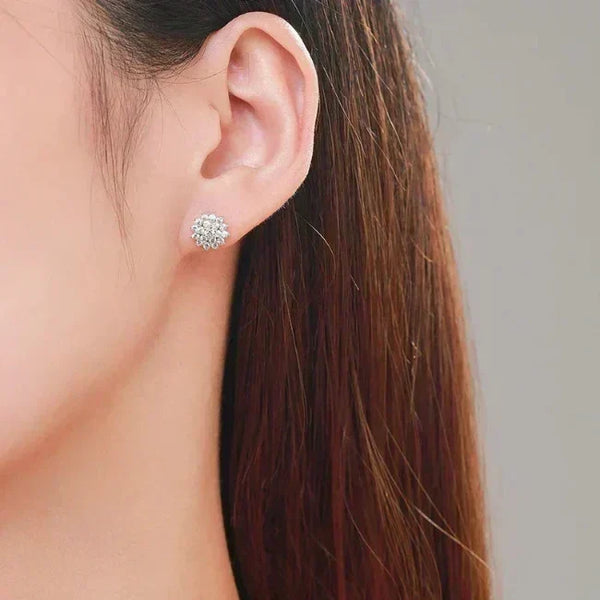 Frosty Snowflake Studs - TM & Co. Jewels