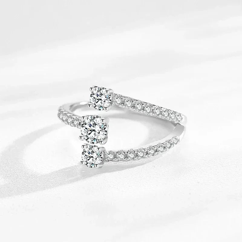 Luxury Lattice Zirconia Ring - TM & Co. Jewels