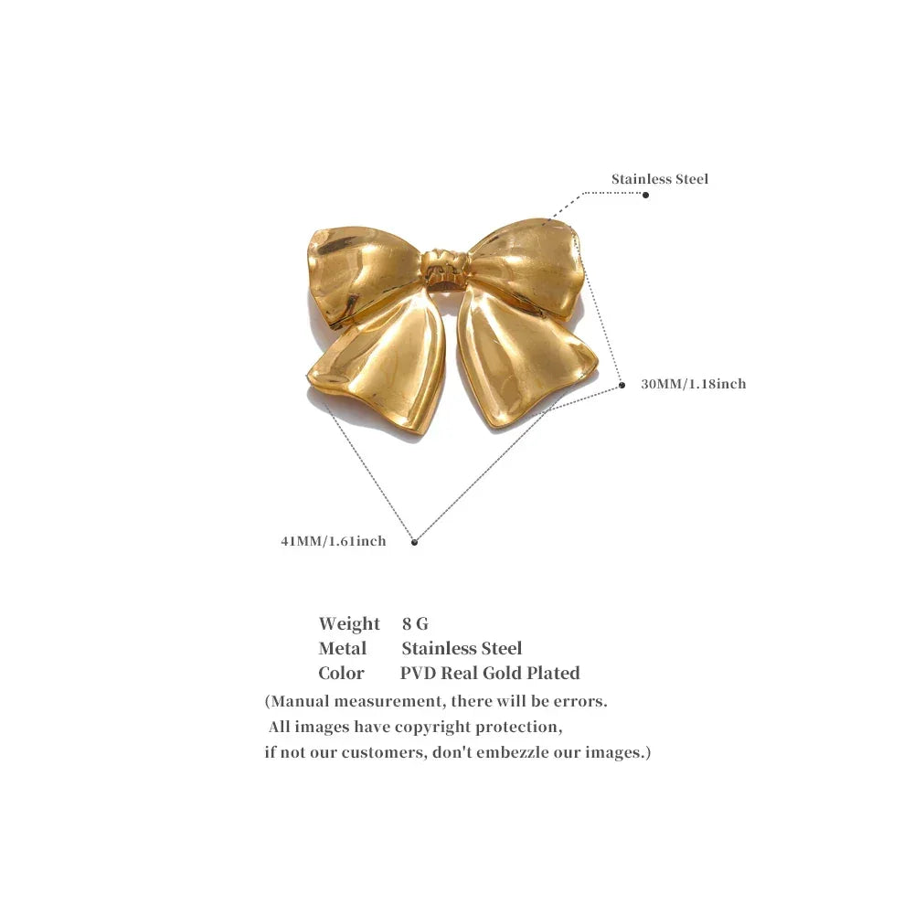 Golden Knot Pin