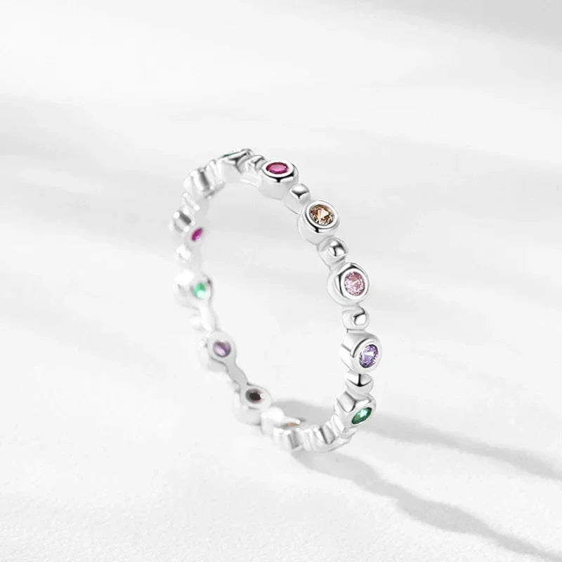 Prism Bubbles Zircon Ring - TM & Co. Jewels