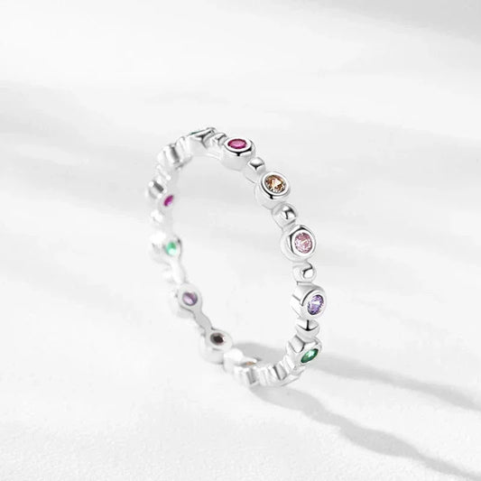 Prism Bubbles Zircon Ring - TM & Co. Jewels