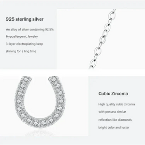 Luminous U-Design Pendant - TM & Co. Jewels