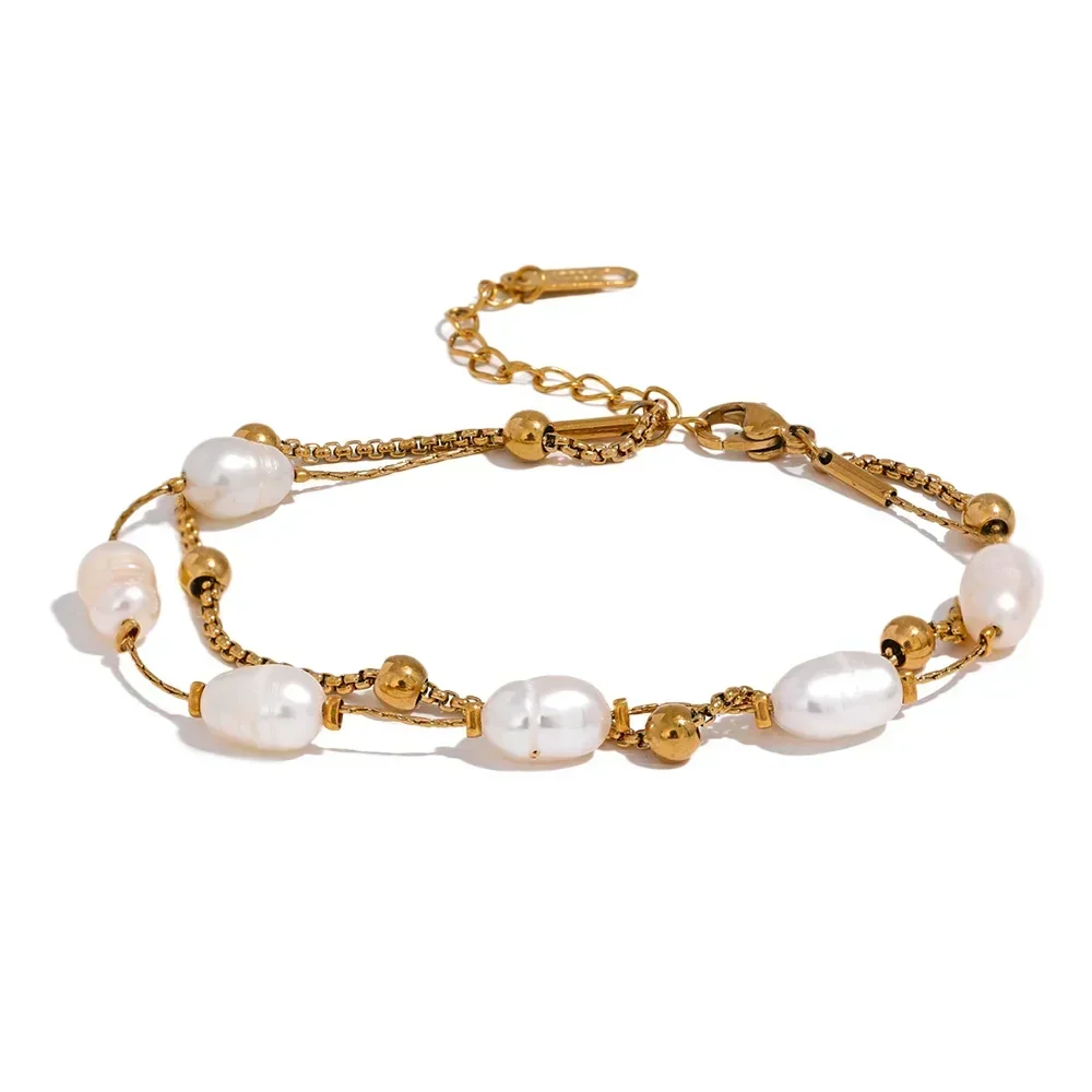 Luxe Twin Pearl Bracelet - TM & Co. Jewels
