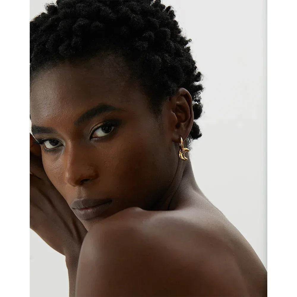 Astral Affection Hoops - TM & Co. Jewels