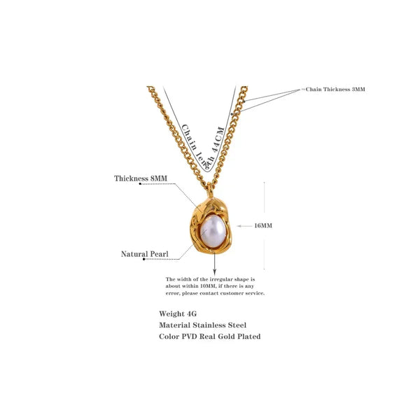 Opal Essence Necklace - TM & CO. JEWELS 